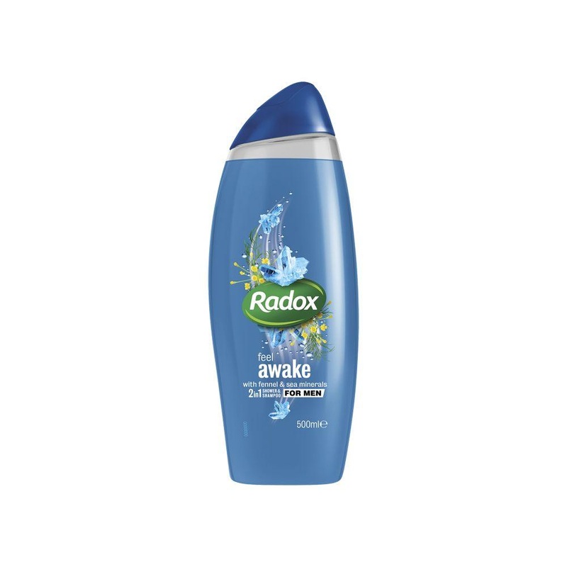 2 In 1 Feel Awake For Men Shower Gel 500Ml