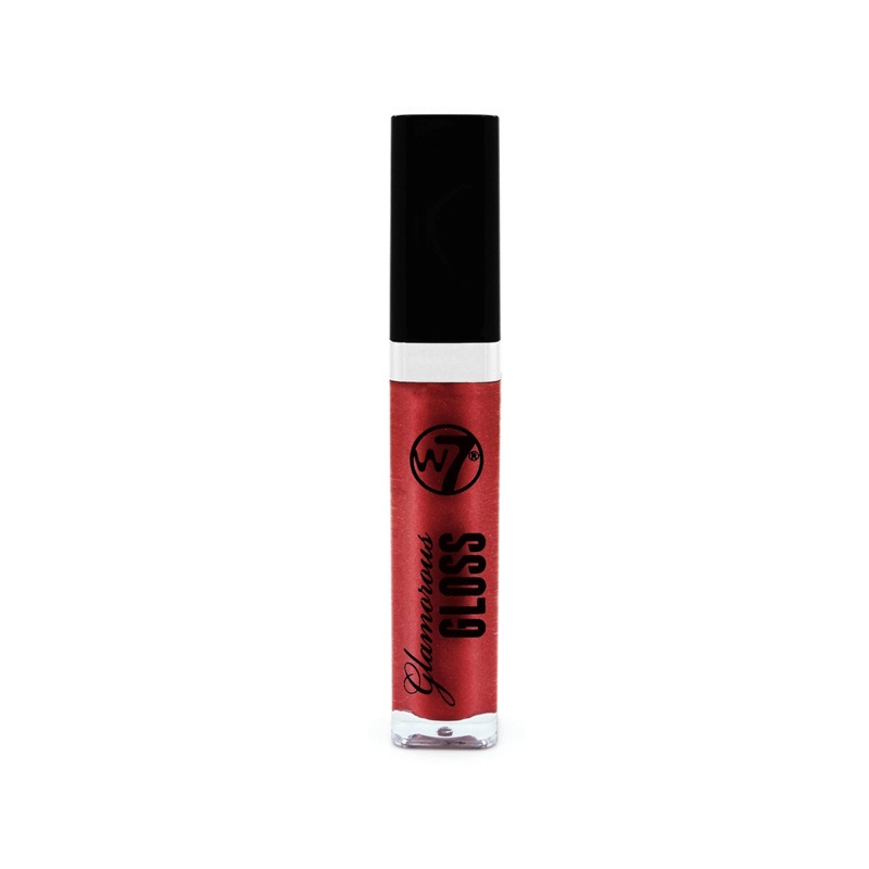 W7 Glamorous Gloss 01 Red Carpet Red