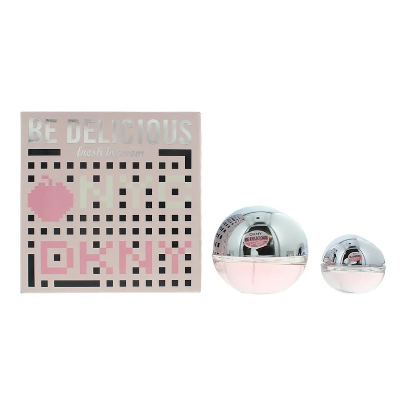 DKNY Be Delicious Fresh Blossom 2 Piece Gift Set: Eau de Parfum 30ml + Eau de Parfum 7ml