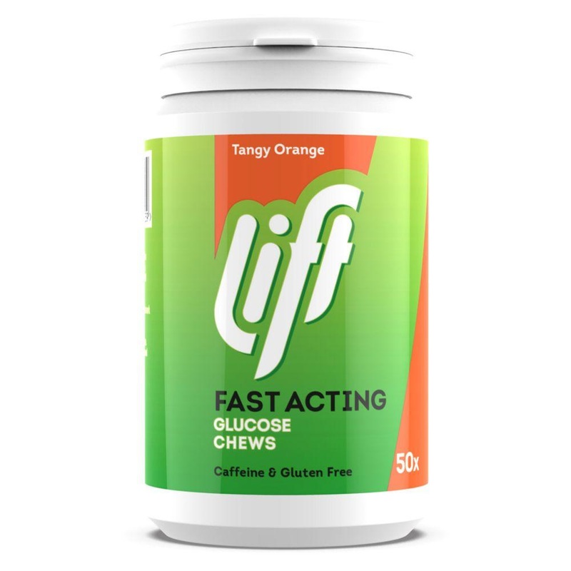 Glucose Tablets Tangy Orange – 50 Tablets