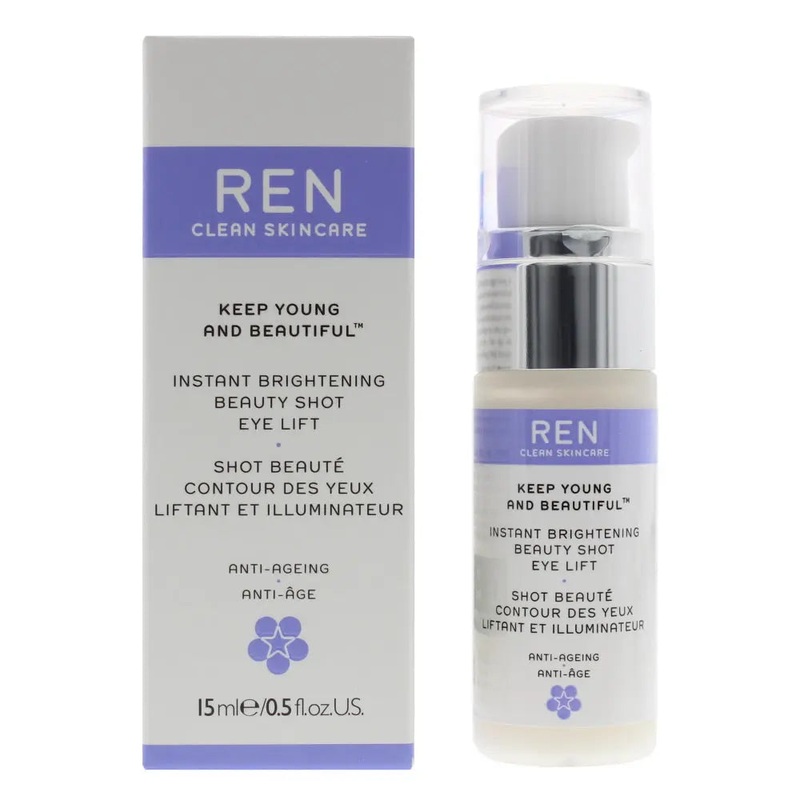 Ren Keep Young And Beautiful Instant Brightening Beauty Shot Eye Lift Eye Serum
