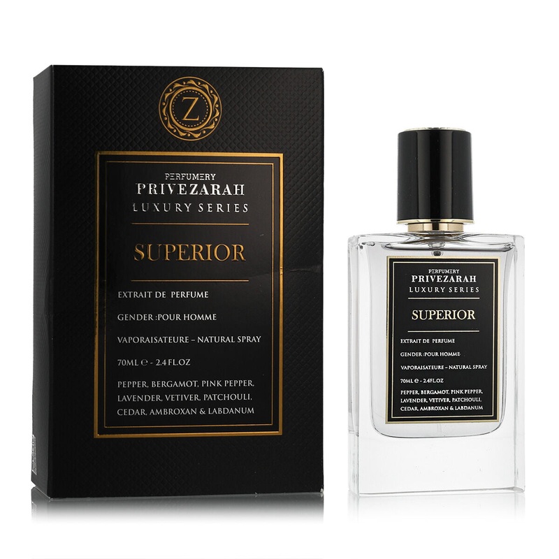 Men’s Perfume Prive Zarah Superior 70 ml