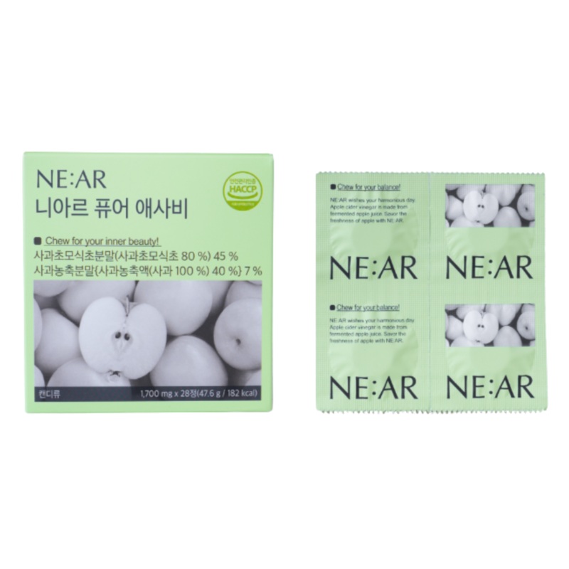 NE:AR Pure Apple Cider Vinegar Box of 3