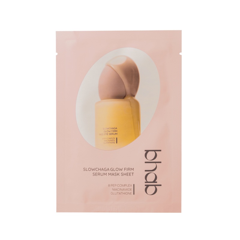 bhab SLOWCHAGA Glow Firm Serum Mask Sheet 27ml x 10ea