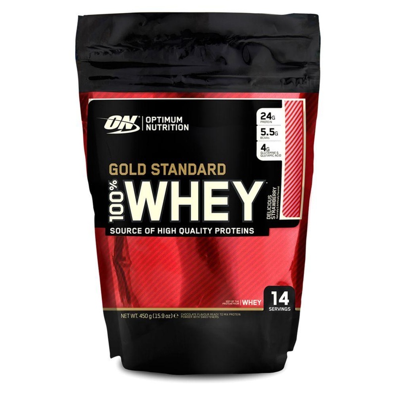 Gold Standard 100% Whey Delicious Strawberry Flavour – 450G