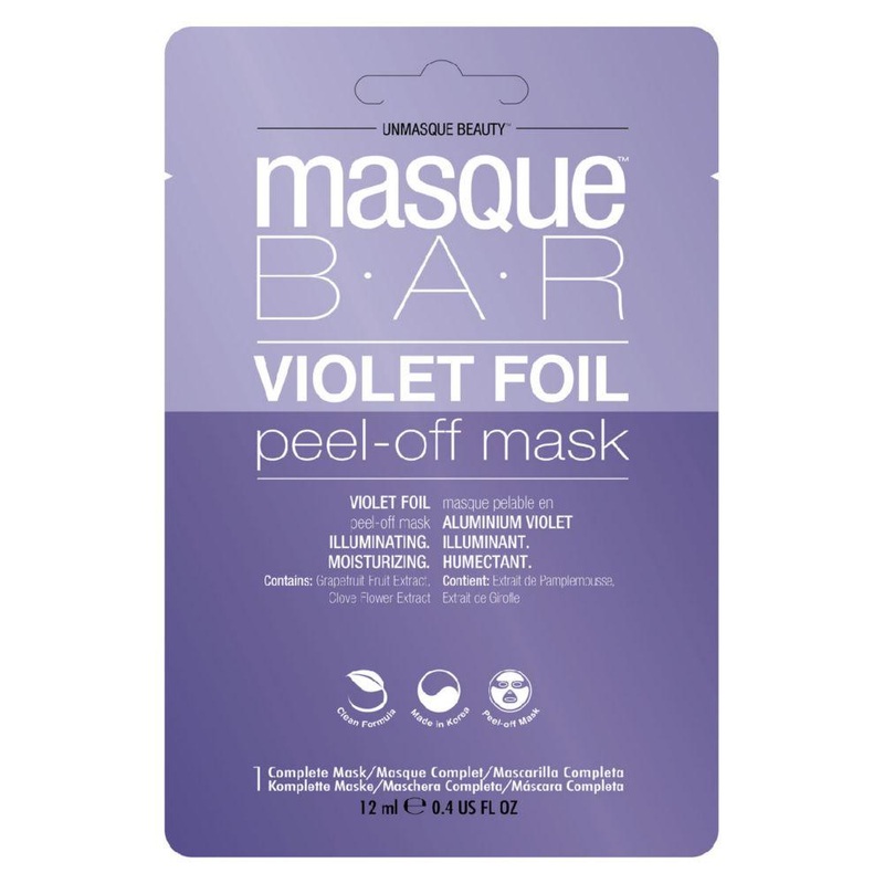 Metallic Peel Off Foil Mask Violet 15Ml