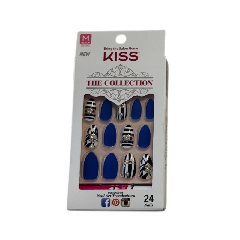 Kiss The Collection 24 Medium Nails SSC03X