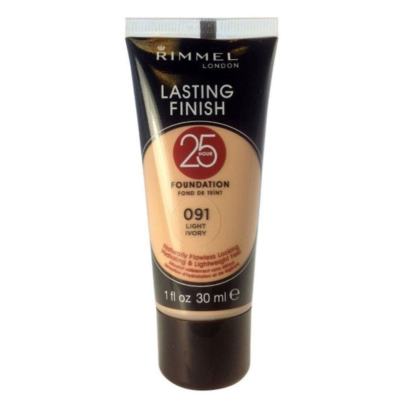 Rimmel Lasting Finish 25H Foundation Light Ivory 091 (Tube)