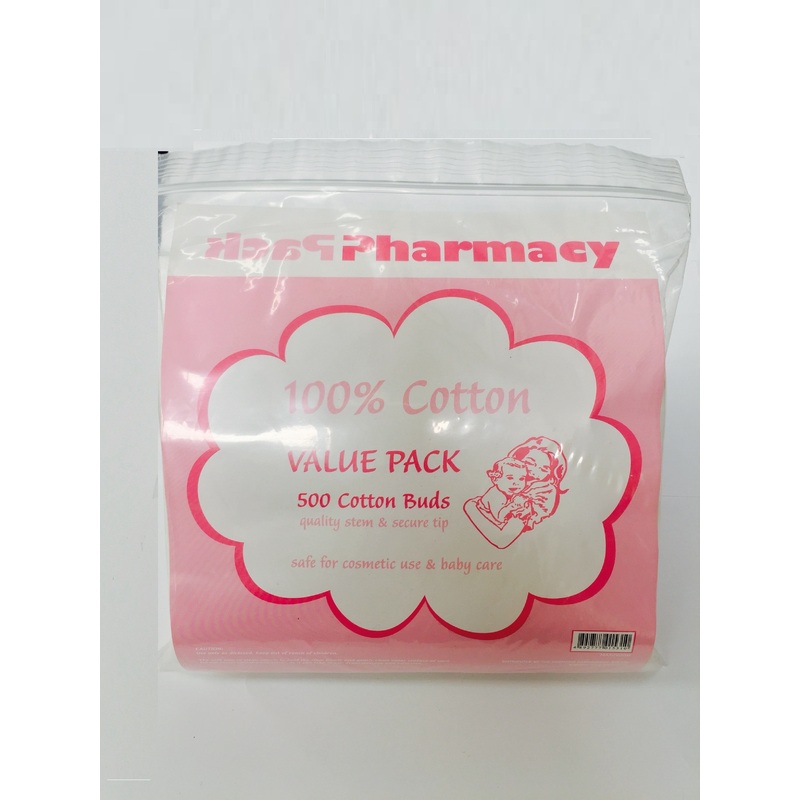 Pharmacy Pack – 100% Cotton – Cotton Buds 500