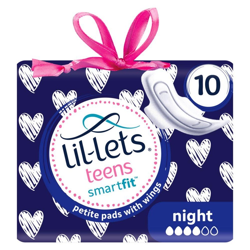 Teens Sanitary Towels (Petite)  Night  10 Pack