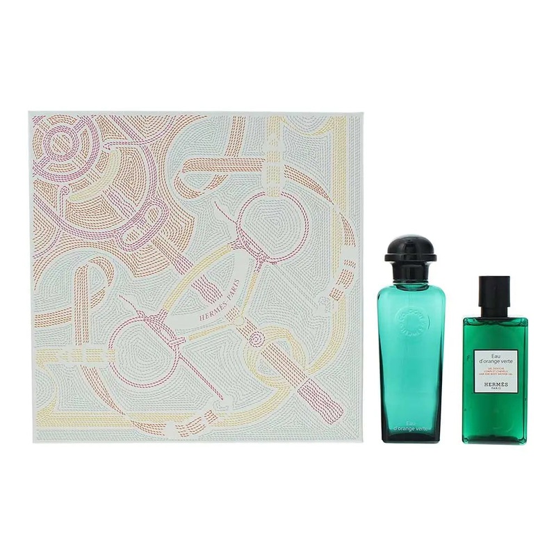 Herms Eau D’orange Verte 2 Piece Gift Set: Eau de Cologne 100ml – Hair  Body Shower Gel 80ml