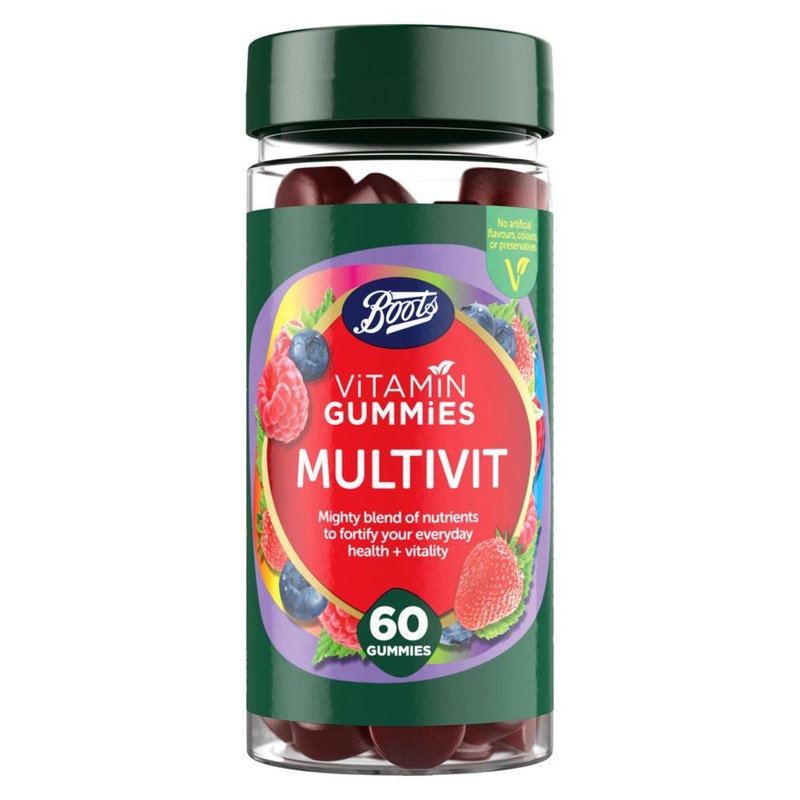 Vitamin Gummies Multivit – 60 Mixed Berry Gummies