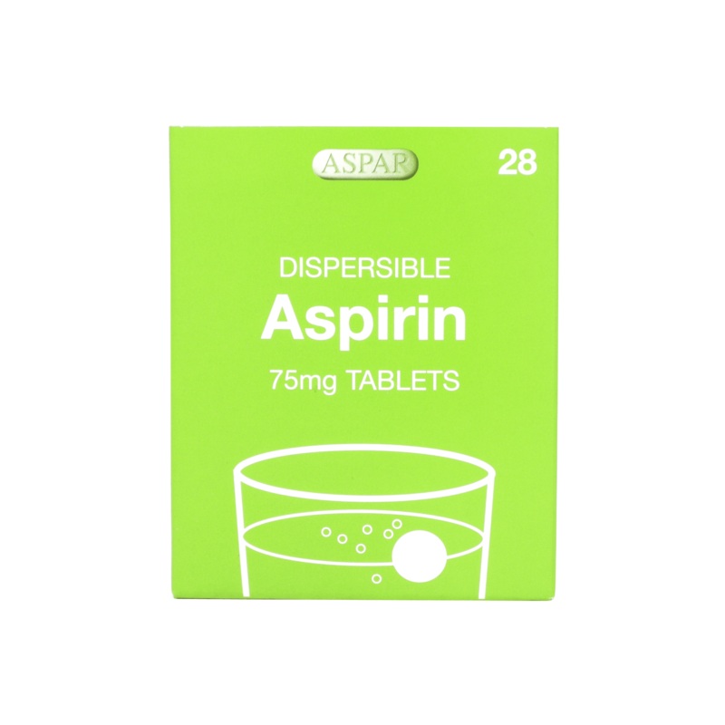 Dispersible Aspirin 28 tablets