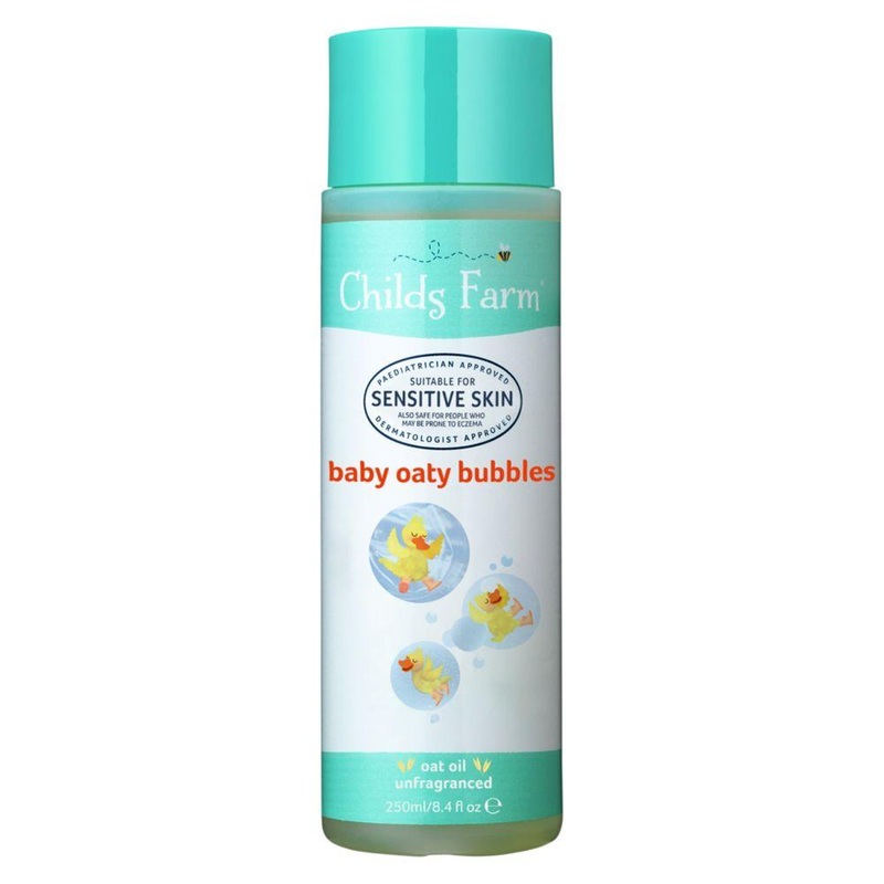 Baby Bubble Bath Oat Oil Unfragranced 250Ml