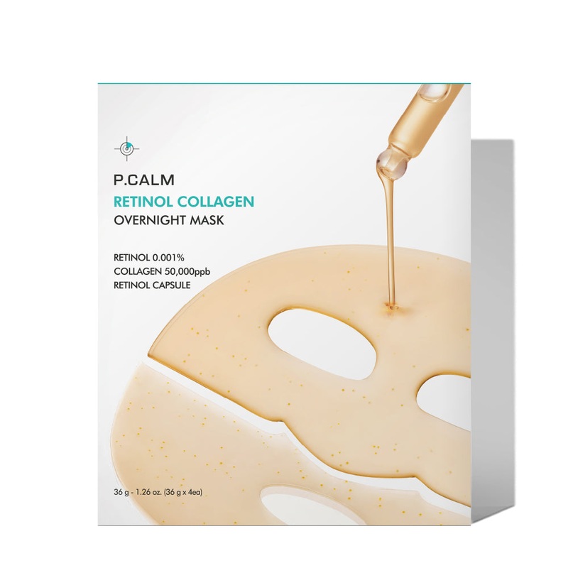 [Deal] P.CALM Retinol Collagen Overnight Mask 36g x 4ea