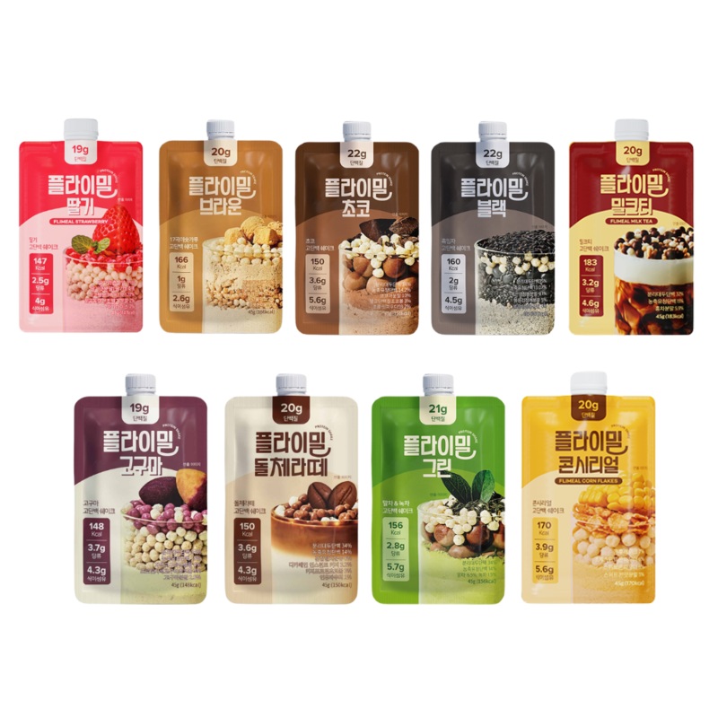 FULLight Flimeal Protein Shake 45g*7ea Strawberry