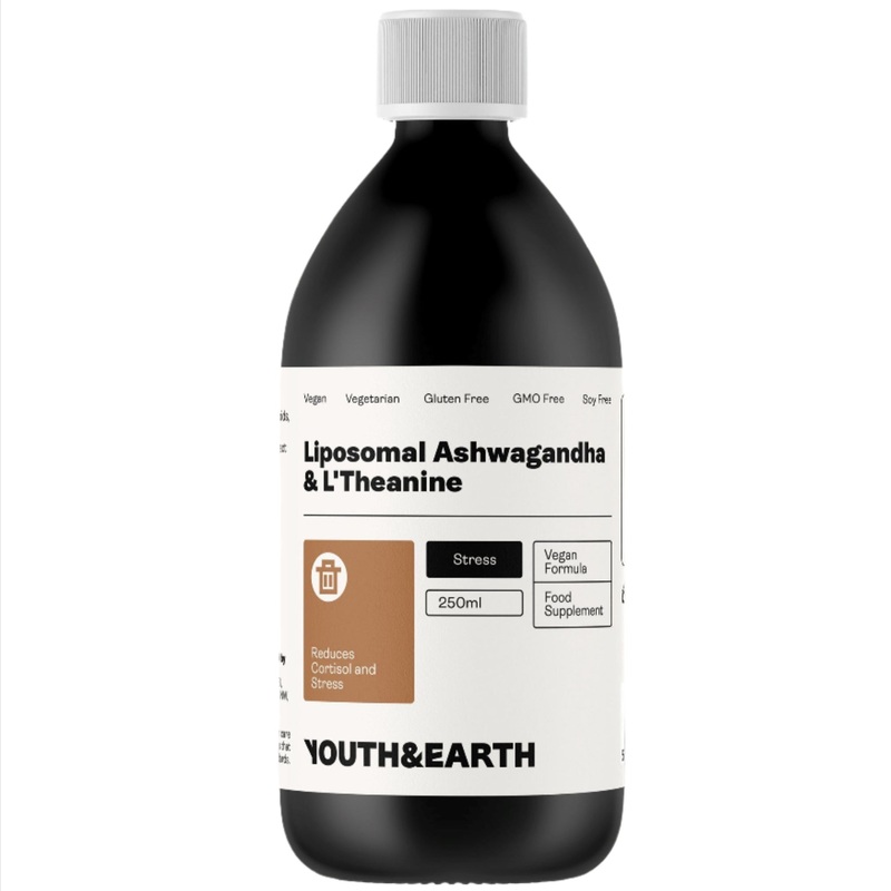 Liposomal Ashwagandha 200mg & L’Theanine 200mg  Coffee & Vanilla Flavour 250ml