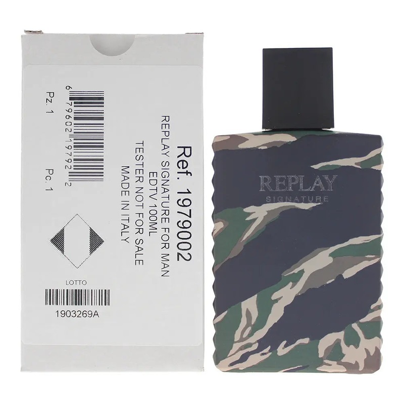 Replay Signature For Man Tester Eau De Toilette 100ml