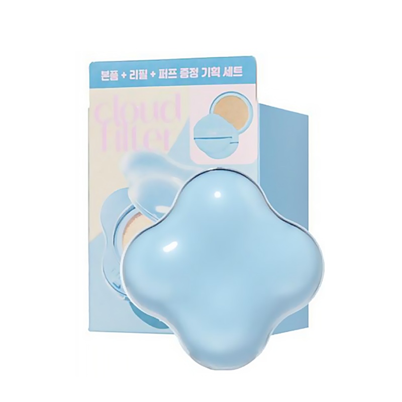 ETUDE Cloud Filter Cushion SPF42/PA+++ 15g (+Refill 15g) 17 Fair