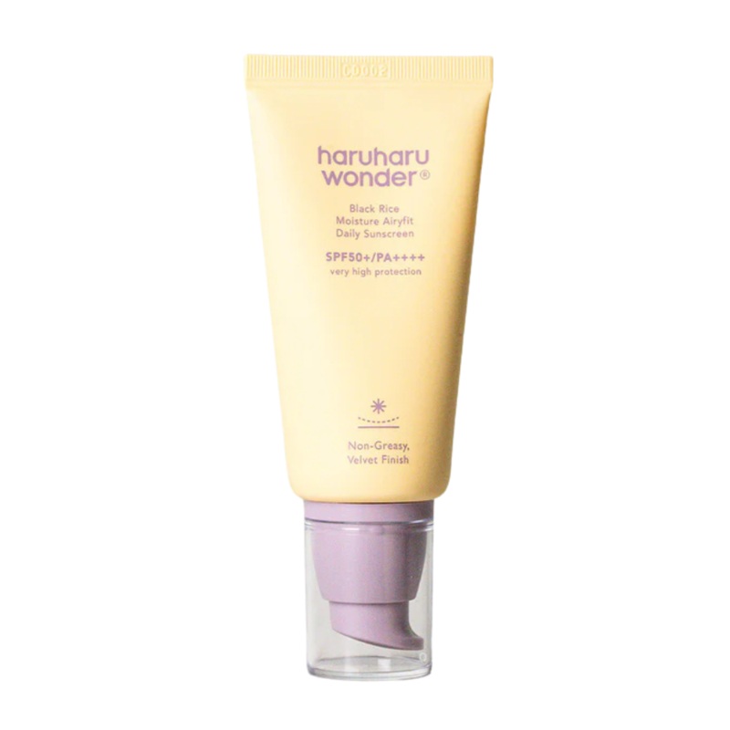 haruharu wonder Black Rice Moisture Airyfit Daily Sunscreen SPF50+ PA++++  50ml