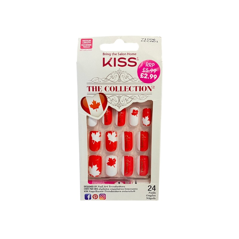 Kiss The Collection 24 Nails Medium