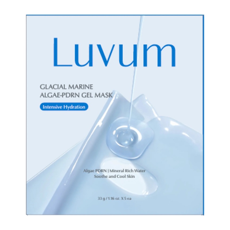Luvum Glacial Marine Algae-PDRN Gel Mask Sheet 5ea
