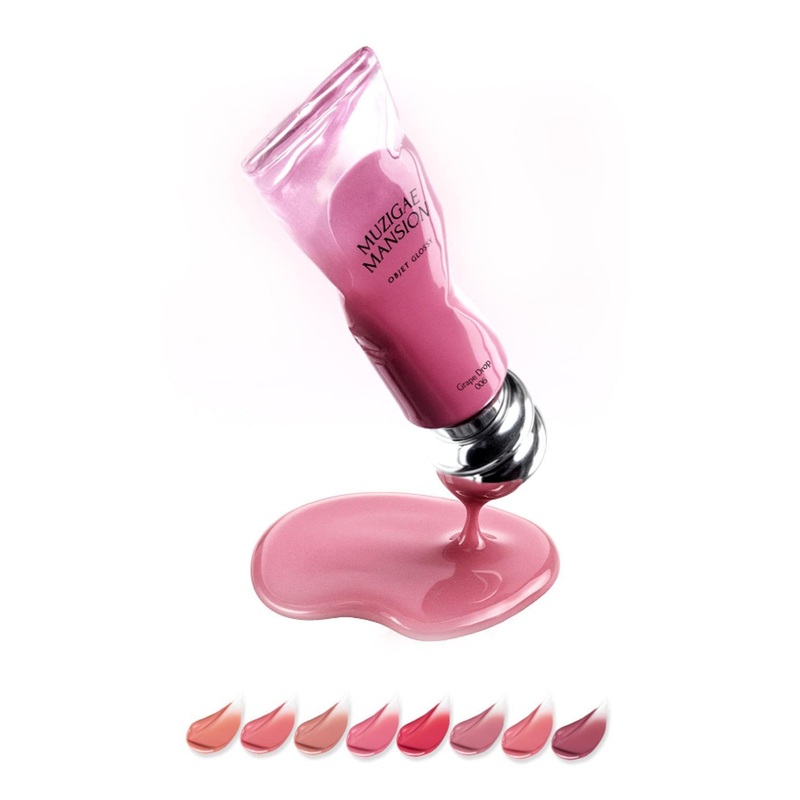 MUZIGAE MANSION Objet Glossy Tint 8 Shades 001 Peach Drop