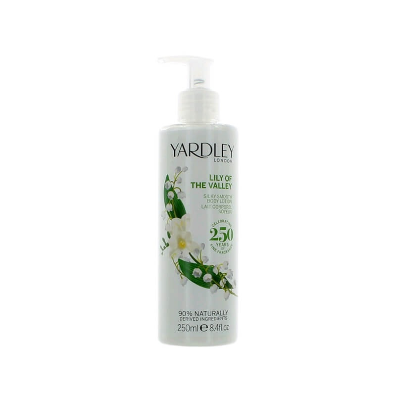 Yardley Lily Of The Valley Silky Smooth Body Lotion (Unboxed) 250ml (L)