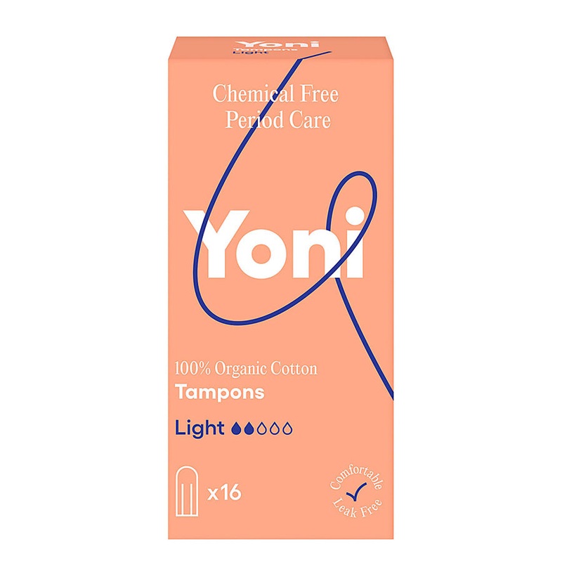 Organic Non Applicator Tampons Light 16 packs