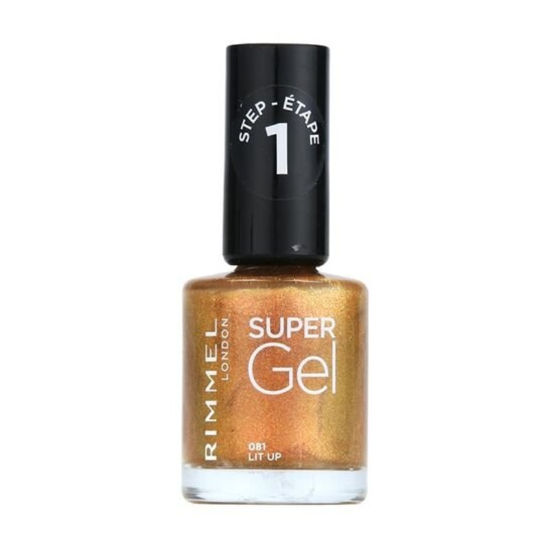 Rimmel Super Gel Nail Polish 081 Lit Up