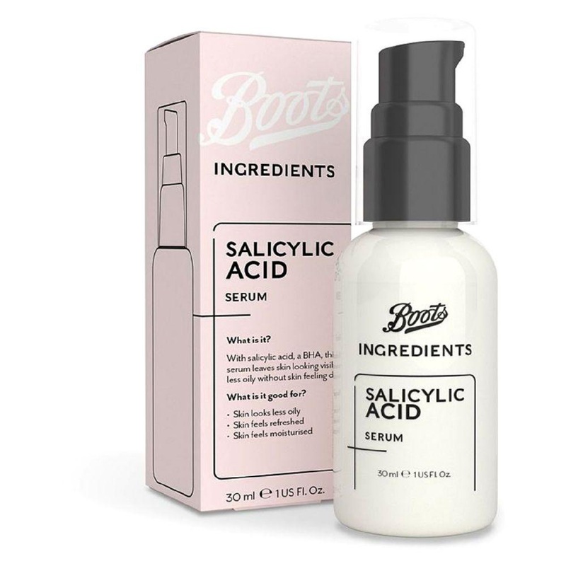Boots Ingredients Salicylic Acid Serum30ml