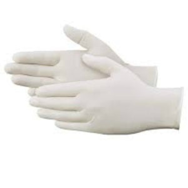 Latex Gloves Powder Free large 100 units Large