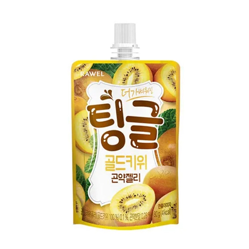 RAWEL Konjac Jelly Gold Kiwi 12ea*80g