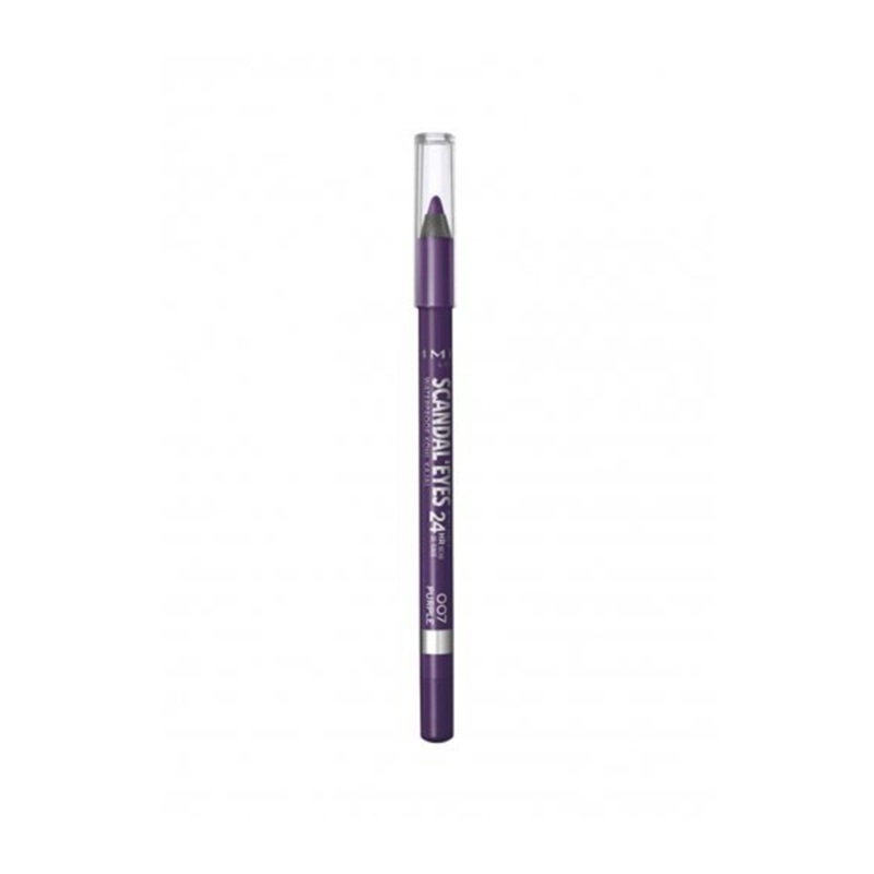 Rimmel Scandaleyes Waterproof Eyeliner Kohl Kajal 007 Purple