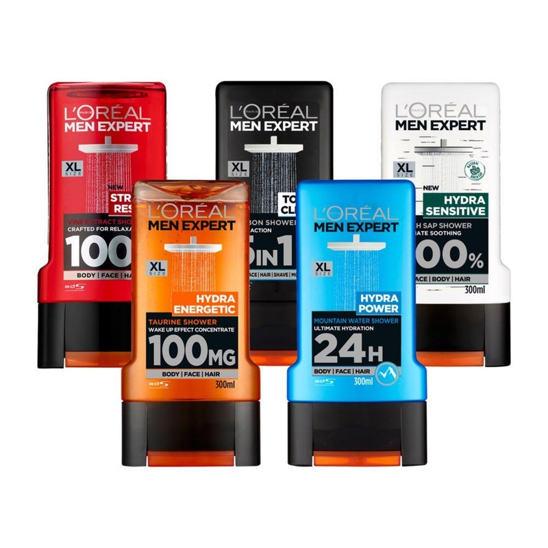 Shower Trial Set 300Ml 5 Pack Bundle