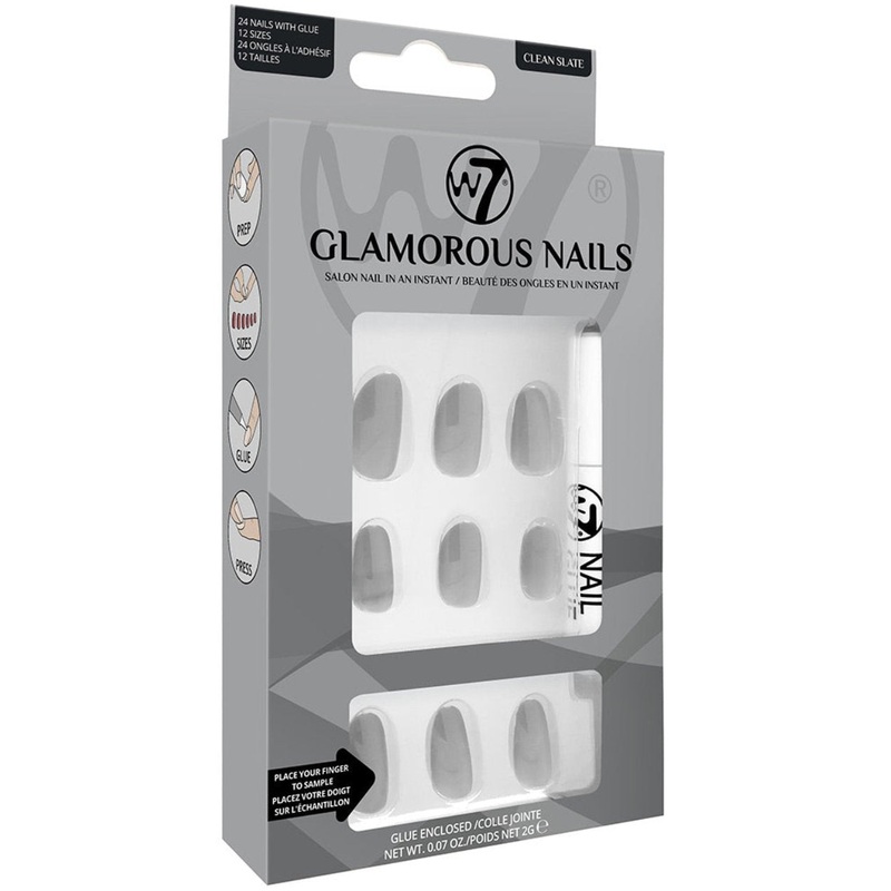 W7 Glamorous Nails Clean Slate