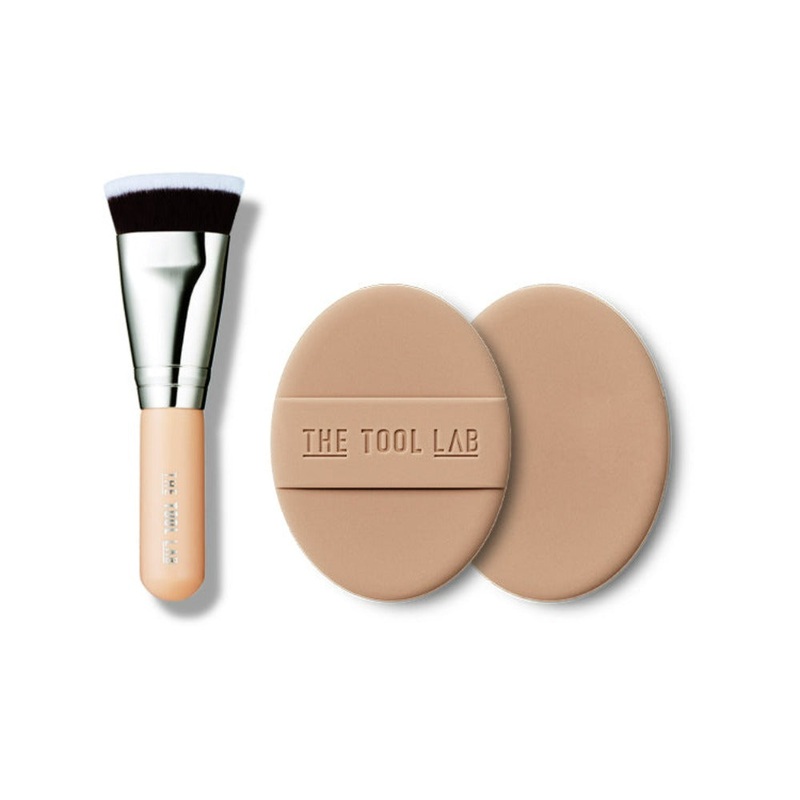 The Tool Lab Long All Day Fitting Duo (Powdery/Glowy/Cover) Powdery Fitting