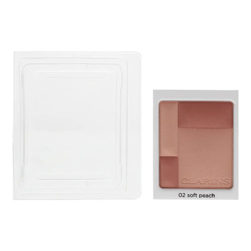 Clarins Duo Radiance Tester 02 Soft Peach Blush 10g