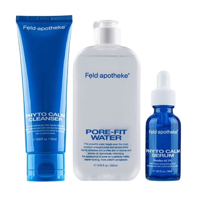 Feld.apotheke 3-Step Basic Skincare Solution for Acne-Prone Skin