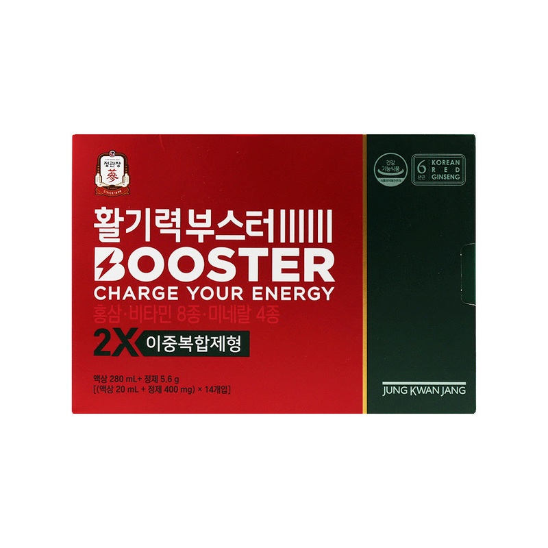 JUNG KWAN JANG Red Ginseng Vitality Booster Charge Your Energy 20ml*14ea