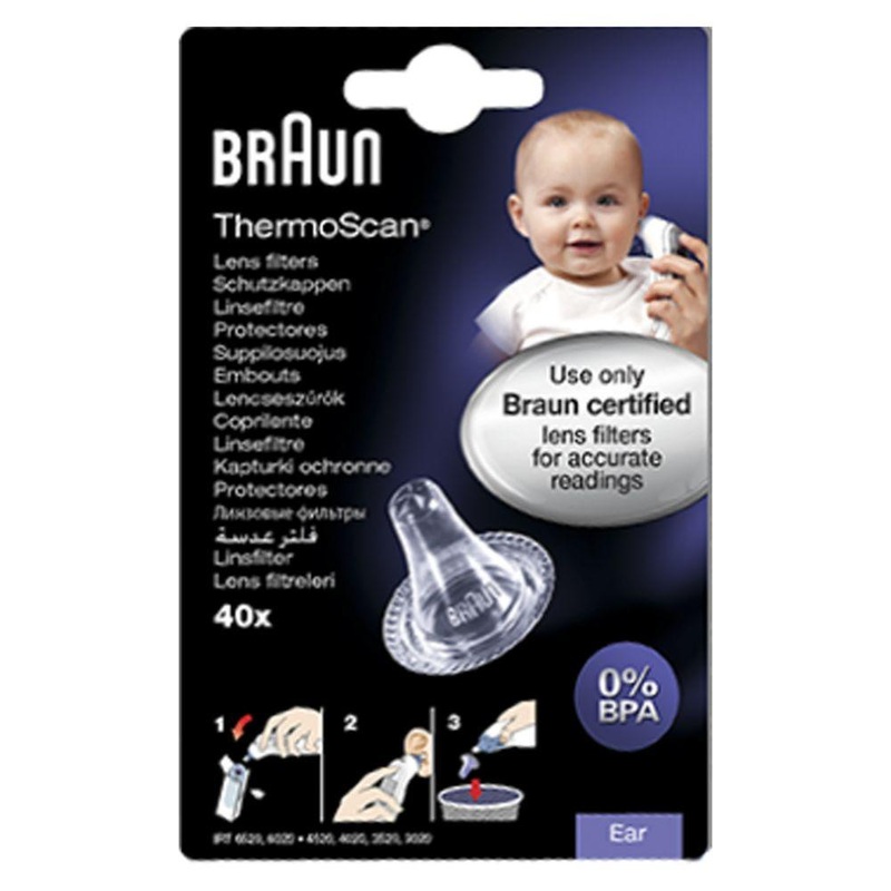 Thermoscan Hygiene Caps For Ear ThermometersPack Of 40, Lf40