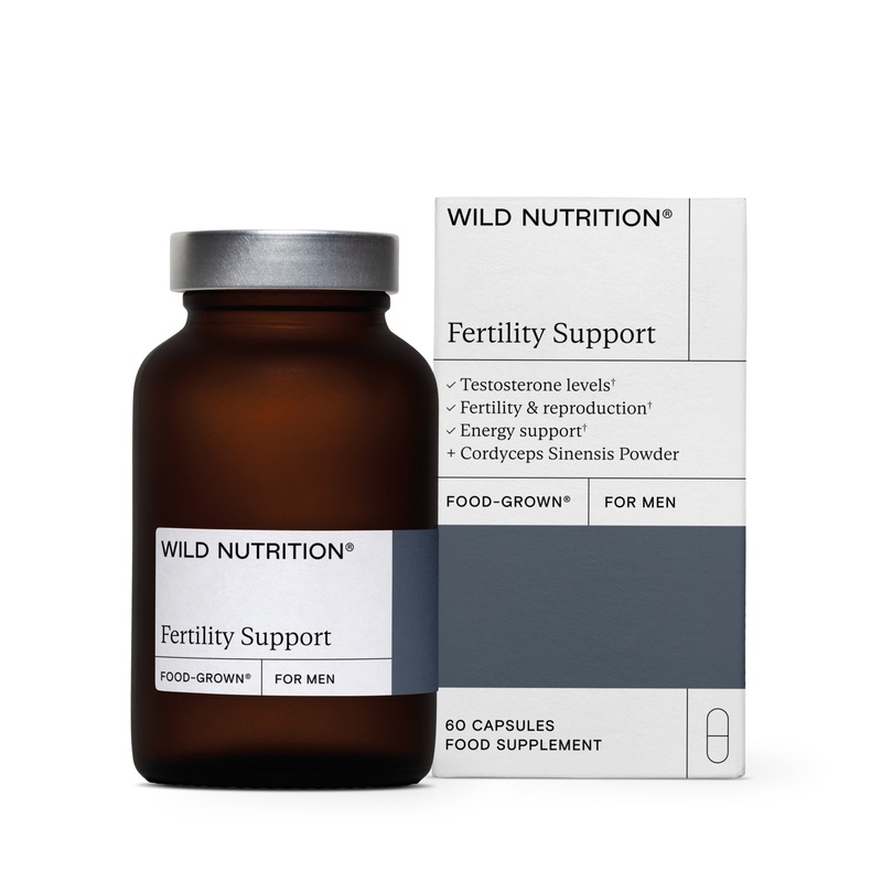 Food-Grown Fertility Support for Men 60 Capsules