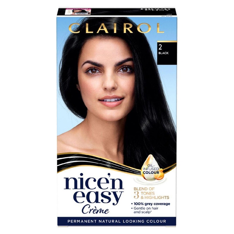 Nice N Easy Permanent Hair Dye 2 Black 177Ml