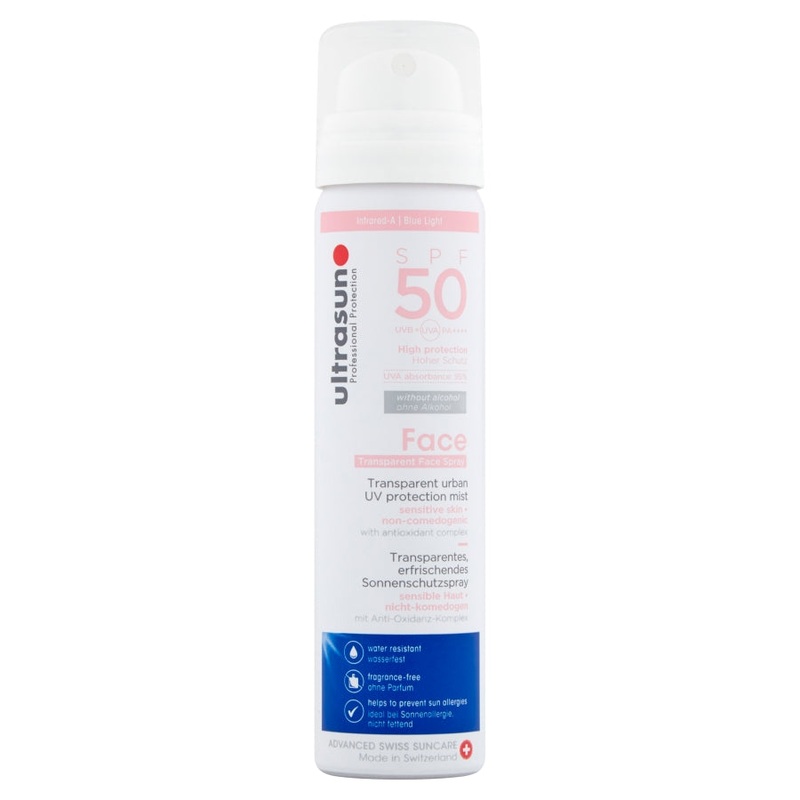 SPF-50 UV Face & Scalp Mist 75ml