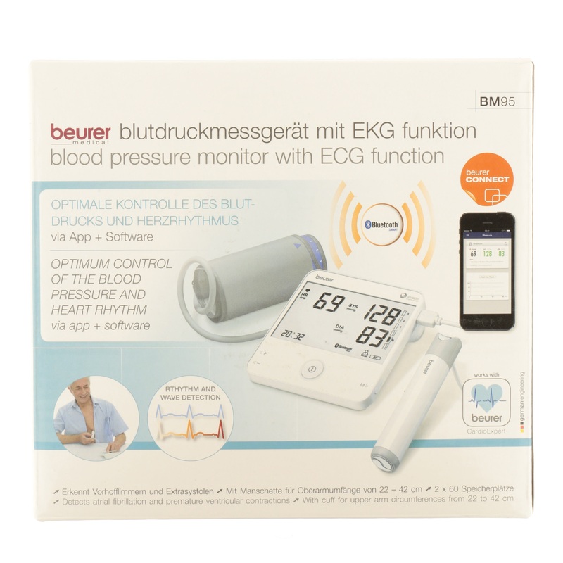 Blood Pressure Monitor And ECG BM95 1 kit