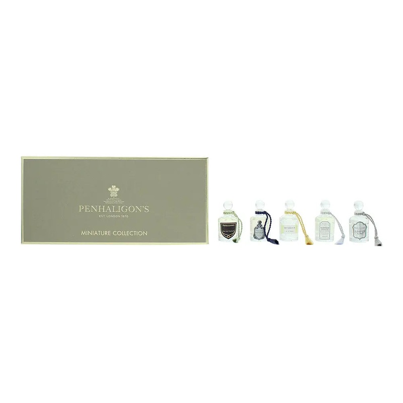 Penhaligon’s 5 Piece Gift Set: Halfeti Eau De Parfum 5ml – Cologne 5ml – Cologne