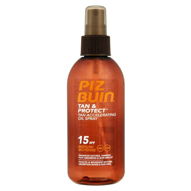 Tan & Protect Tan Accelerating Oil Spray Spf15 Medium 150Ml