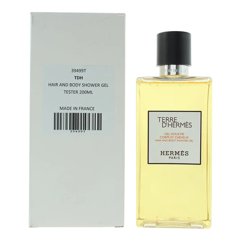 Herms Terre D’herms Tester Hair And Body Shower Gel 200ml