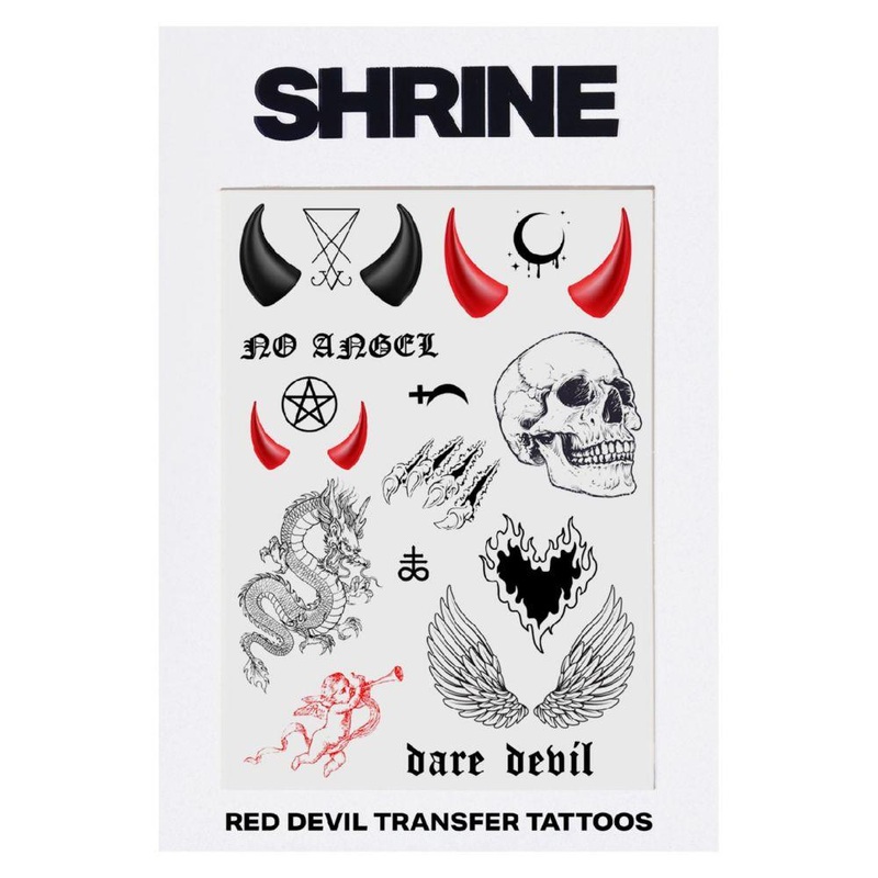 Transfer Tattoo Red Devil