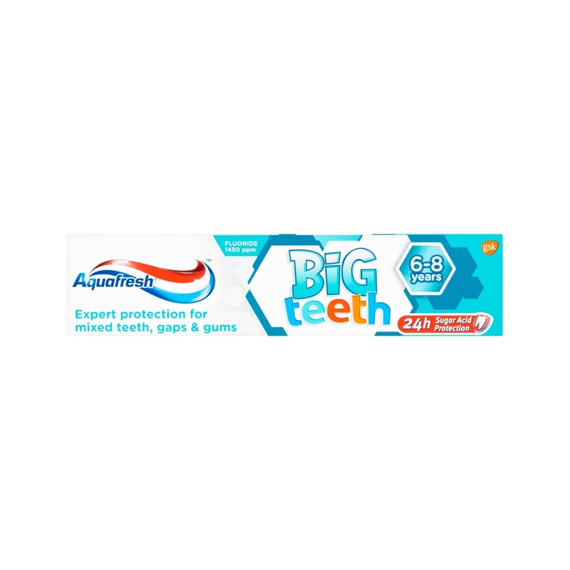 Kids Toothpaste Big Teeth 6-8 Years 50ml